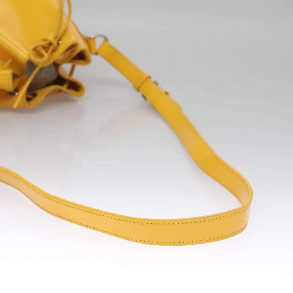 LOUIS VUITTON Epi Noe BB Shoulder Bag Yellow Mimosa M40973 LV Auth 114500 - Picture 7 of 16
